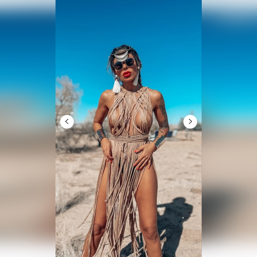 Boho godess festival top